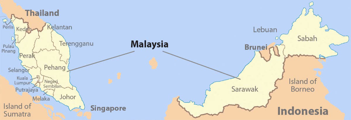 Malaysia regions