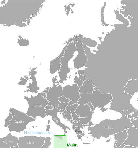 Malta location location