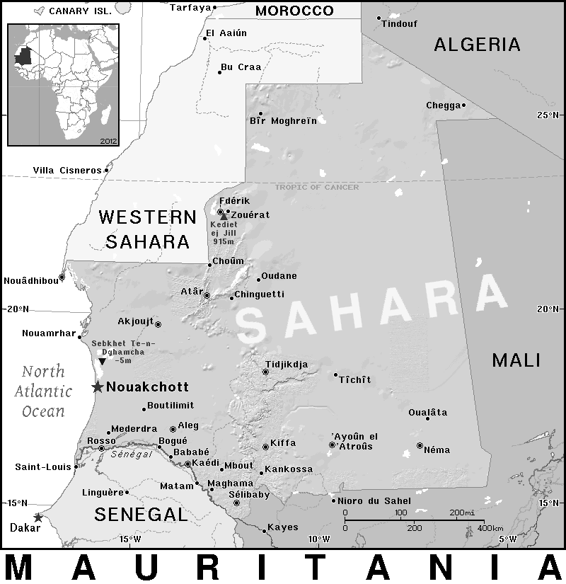 Mauritania BW