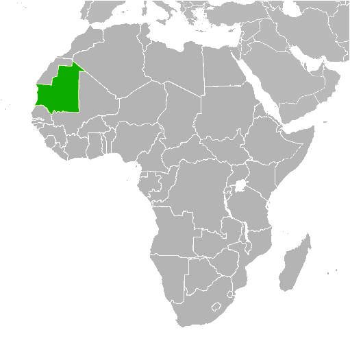 Mauritania location