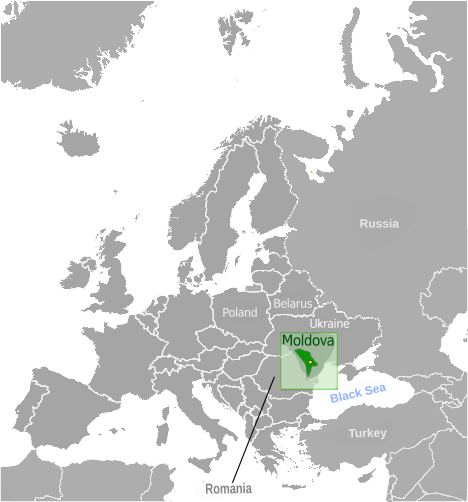 Moldova location label