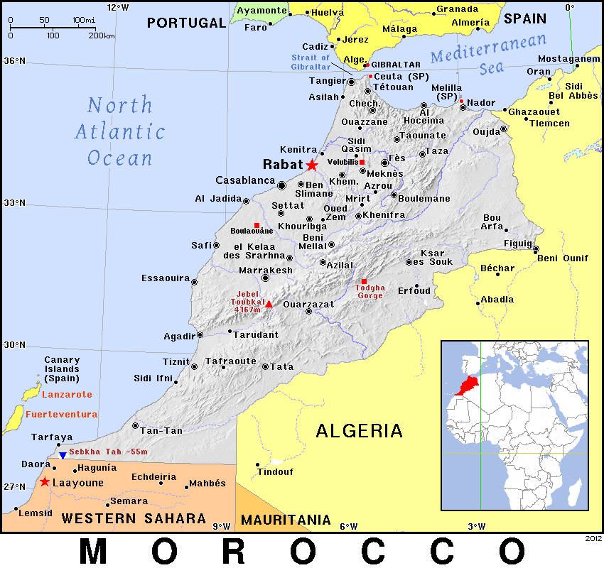 Morocco detailed