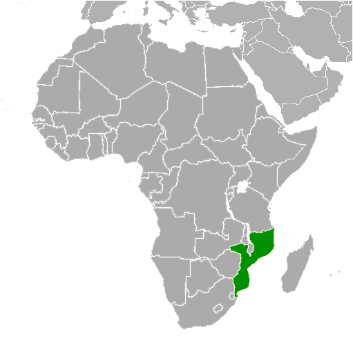 Mozambique location
