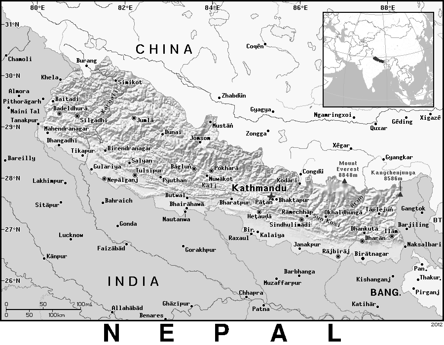 Nepal BW
