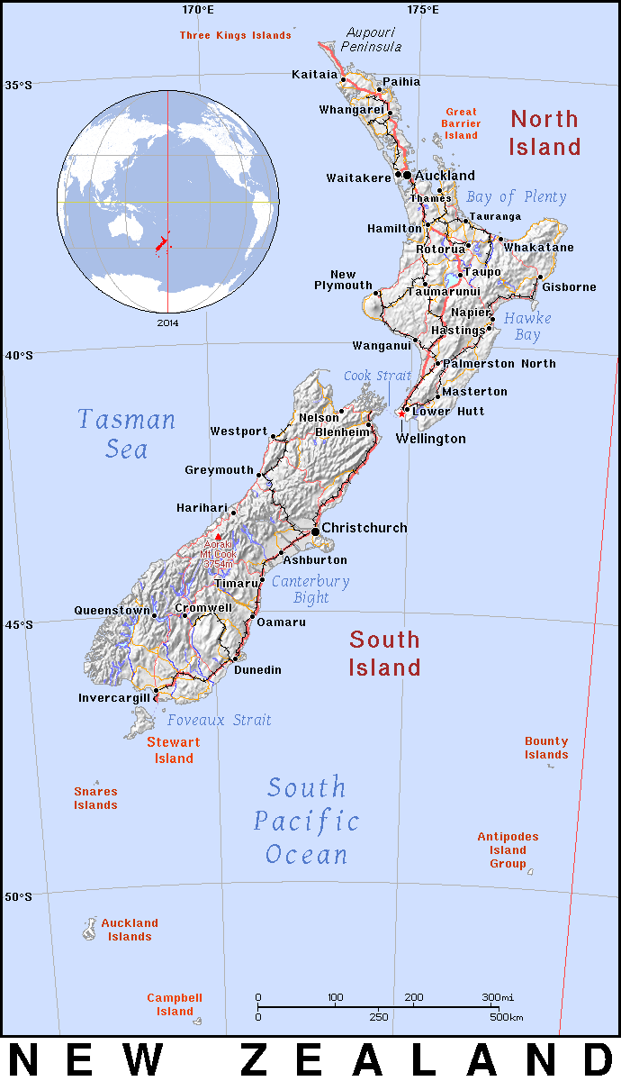 New Zealand detailed 2