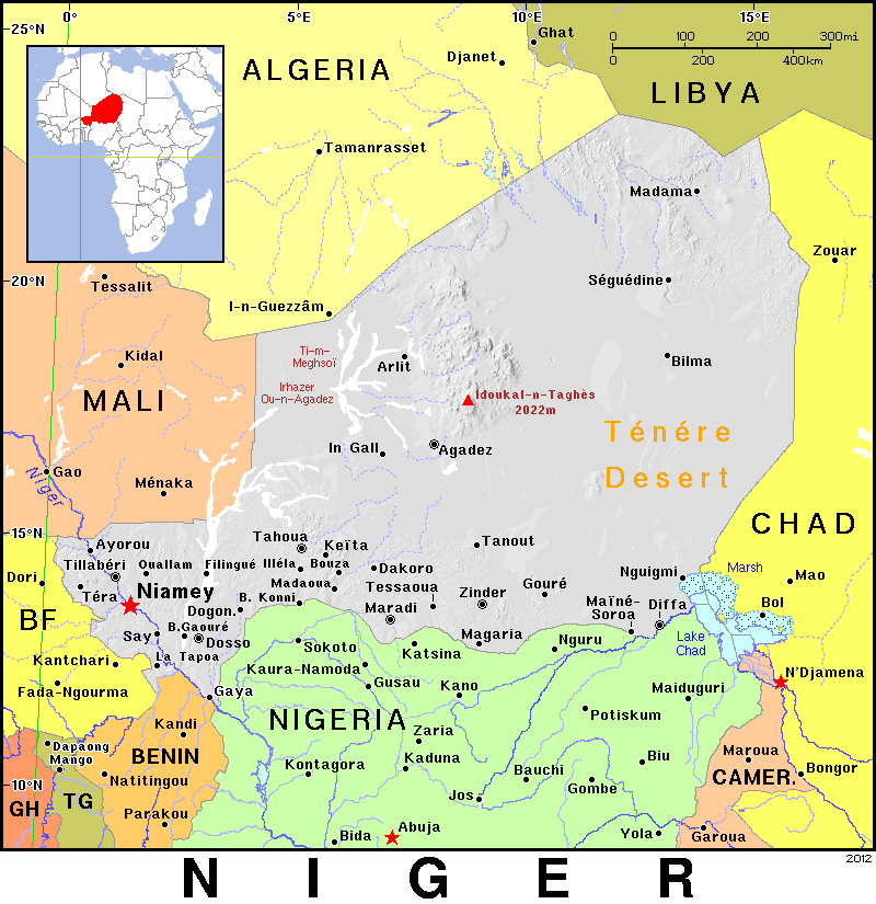 Niger detailed