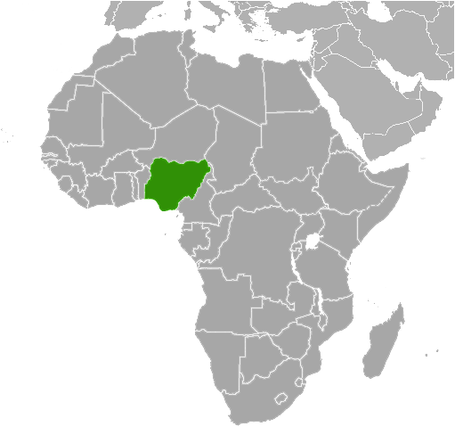 Nigeria location
