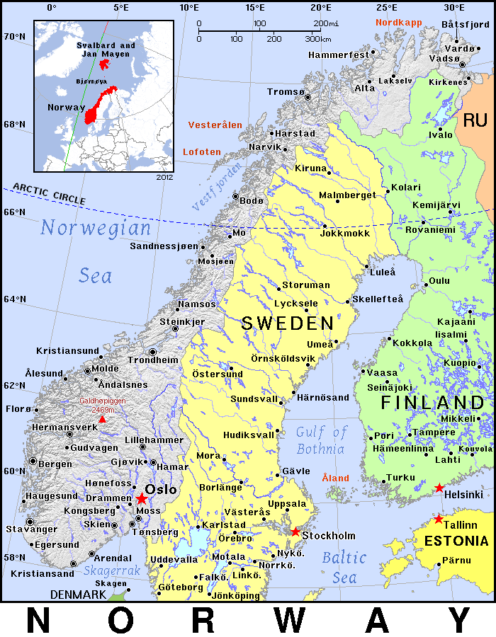 Norway detailed