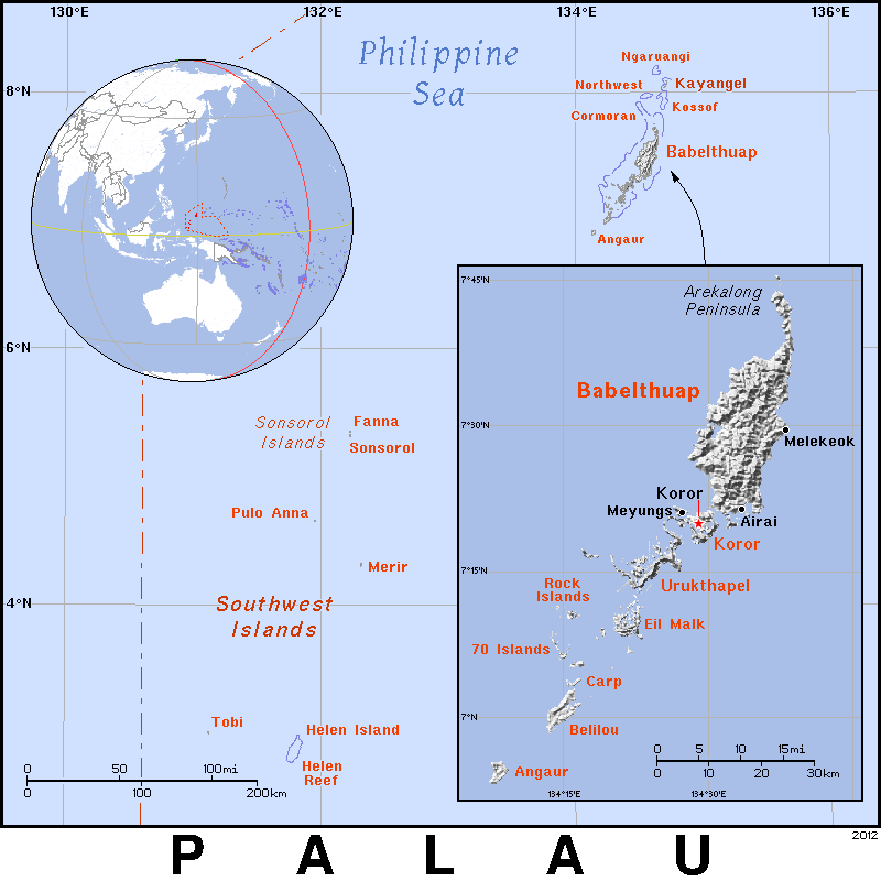 Palau detailed
