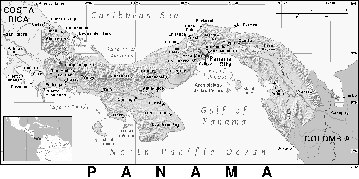 Panama BW
