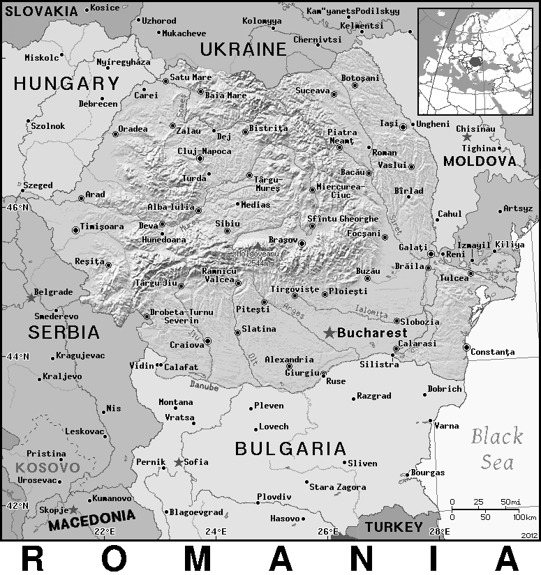 Romania BW