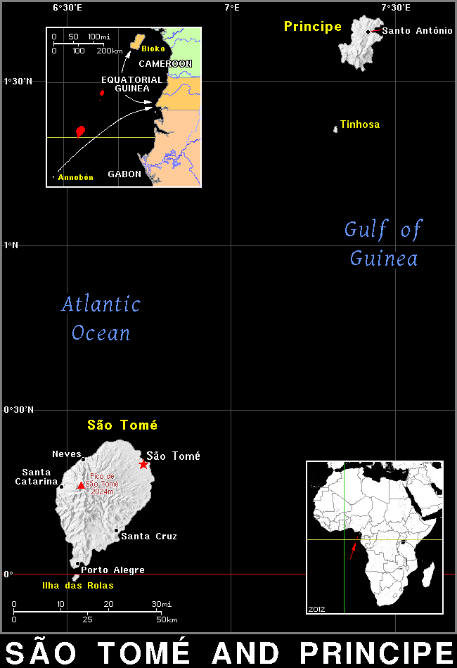 Sao Tome and Principe dark detailed