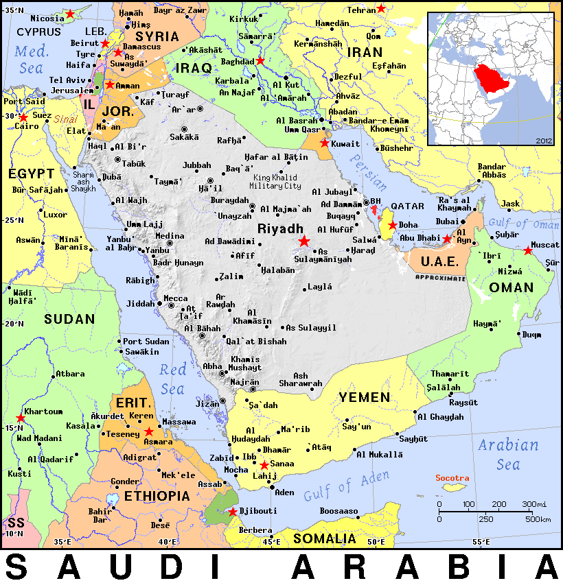 Saudi Arabia detailed