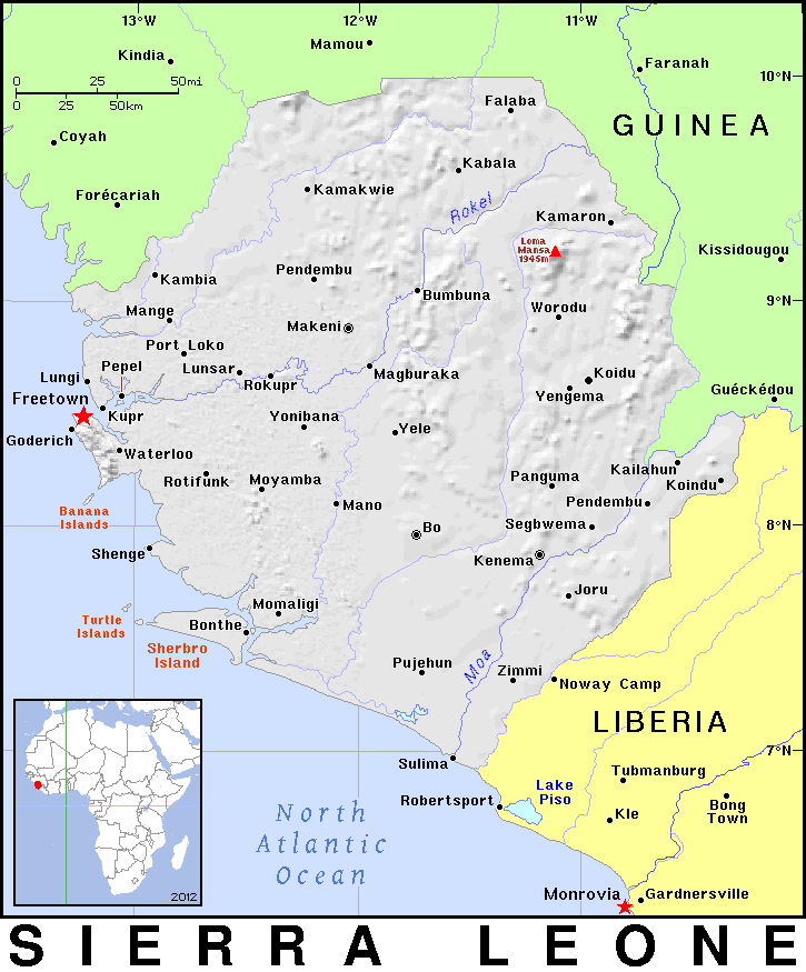 Sierra Leone detailed