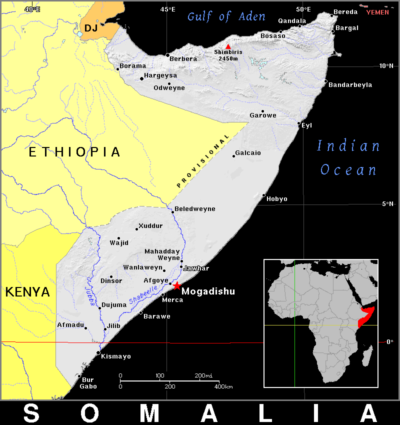 Somalia dark
