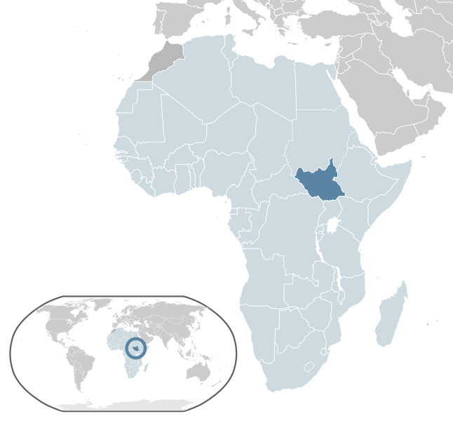 South Sudan atlas