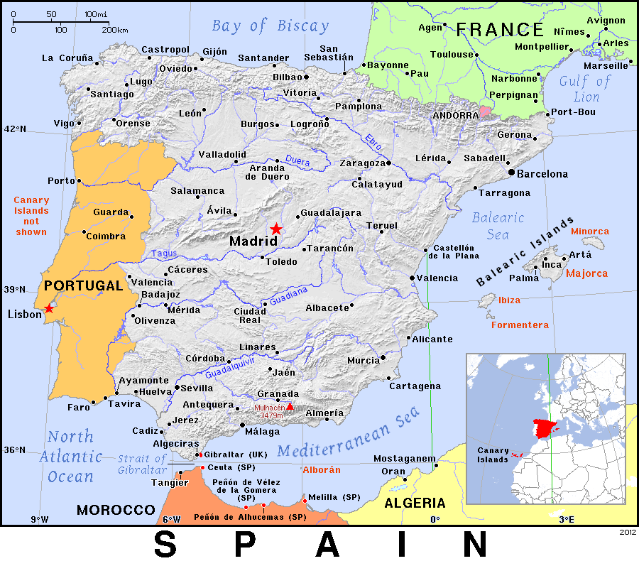 Spain detailed