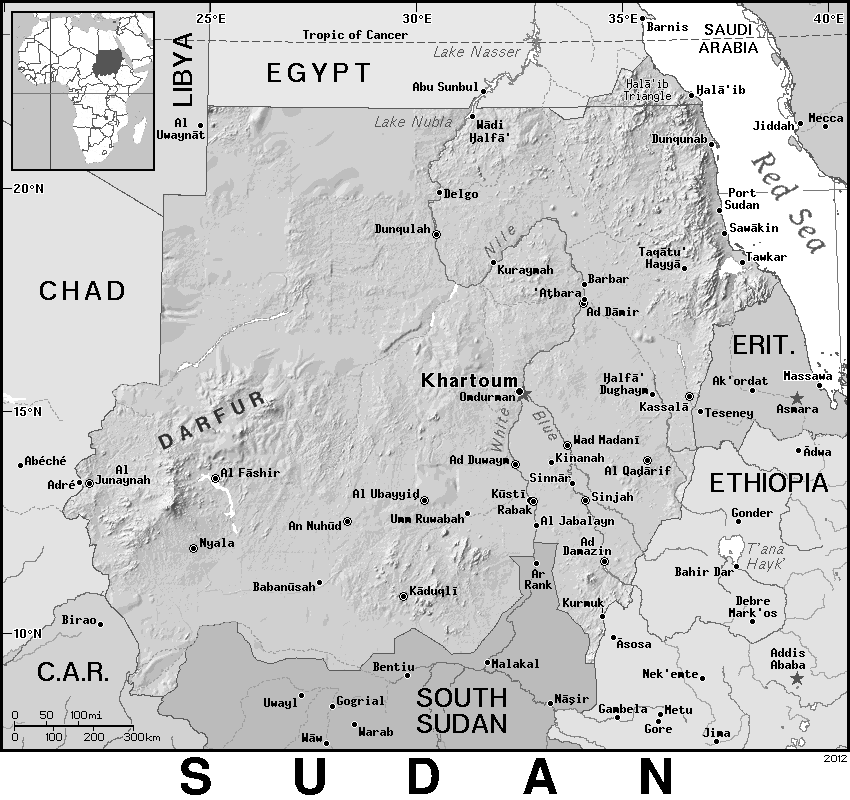 Sudan BW