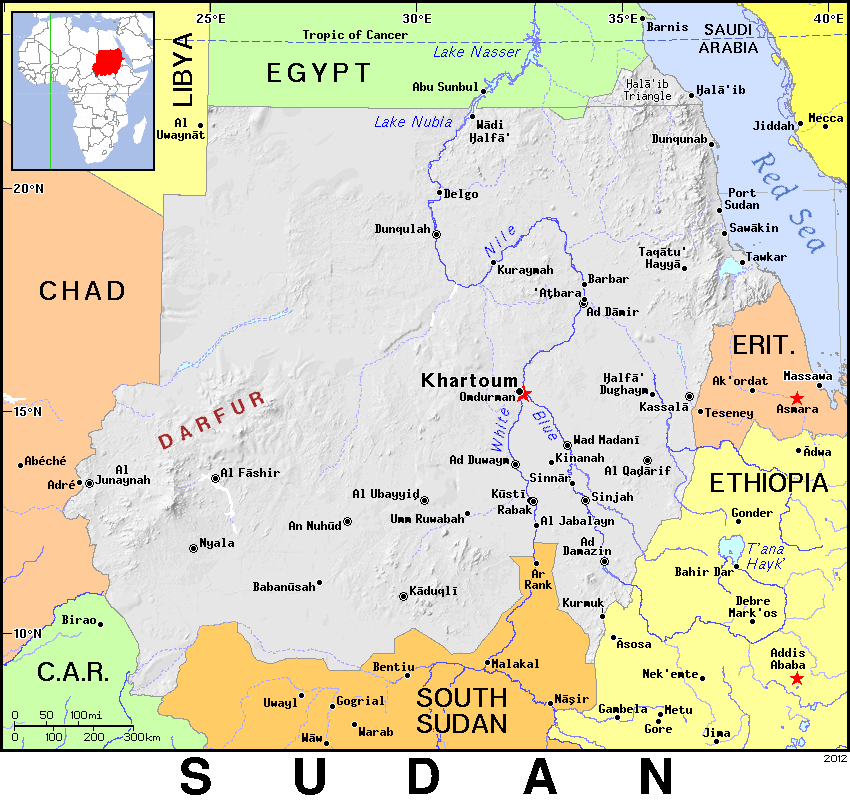 Sudan detailed