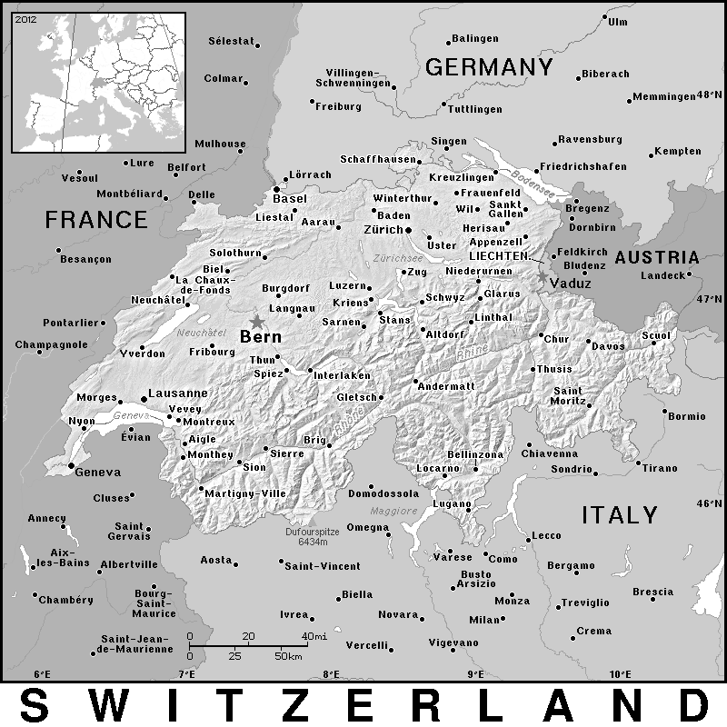 Switzerland BW