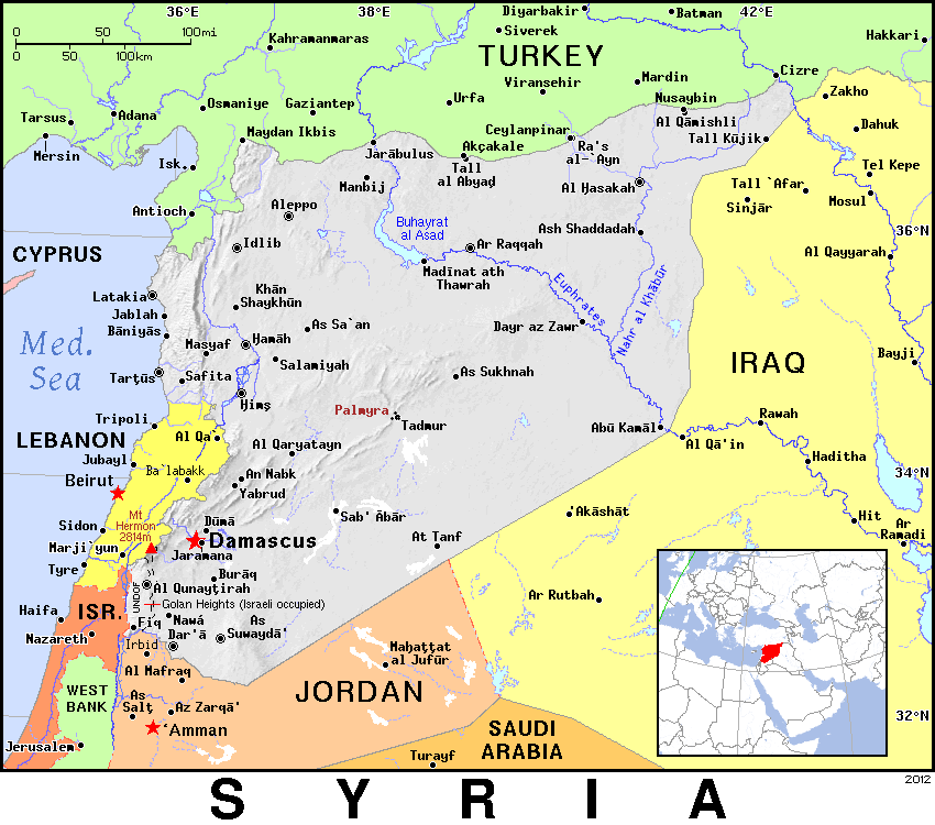 Syria detailed