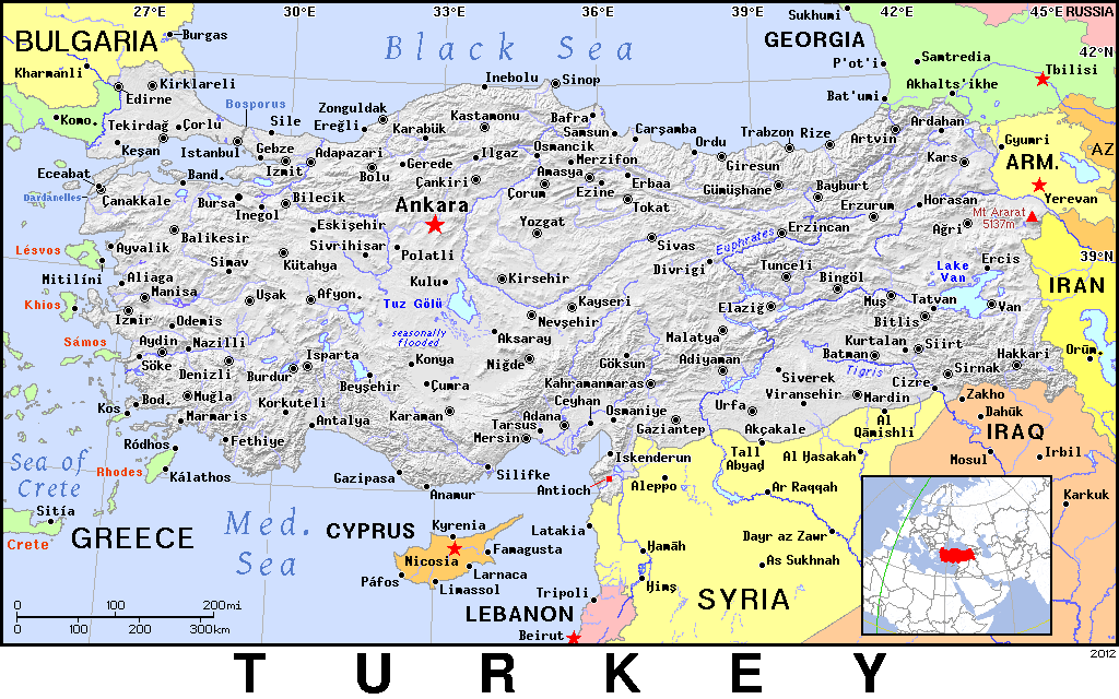 Turkey detailed