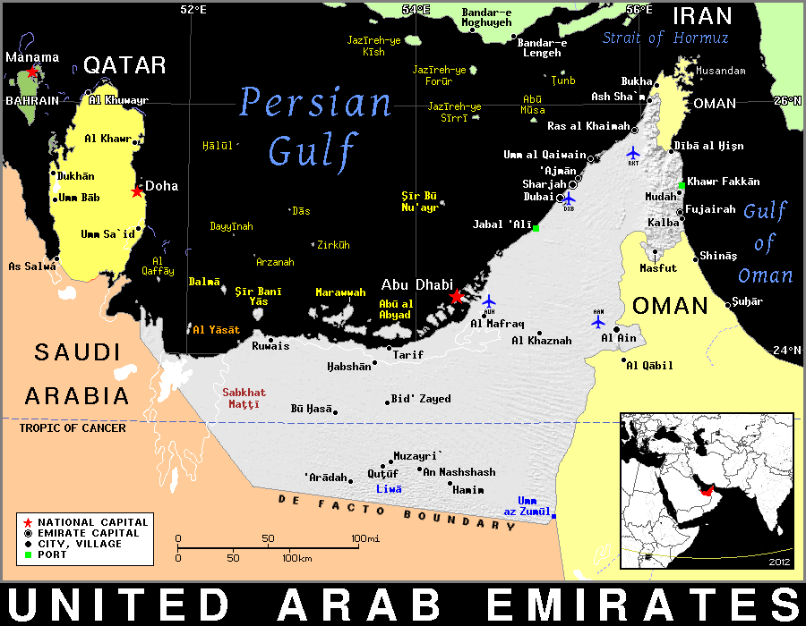 United Arab Emirates dark