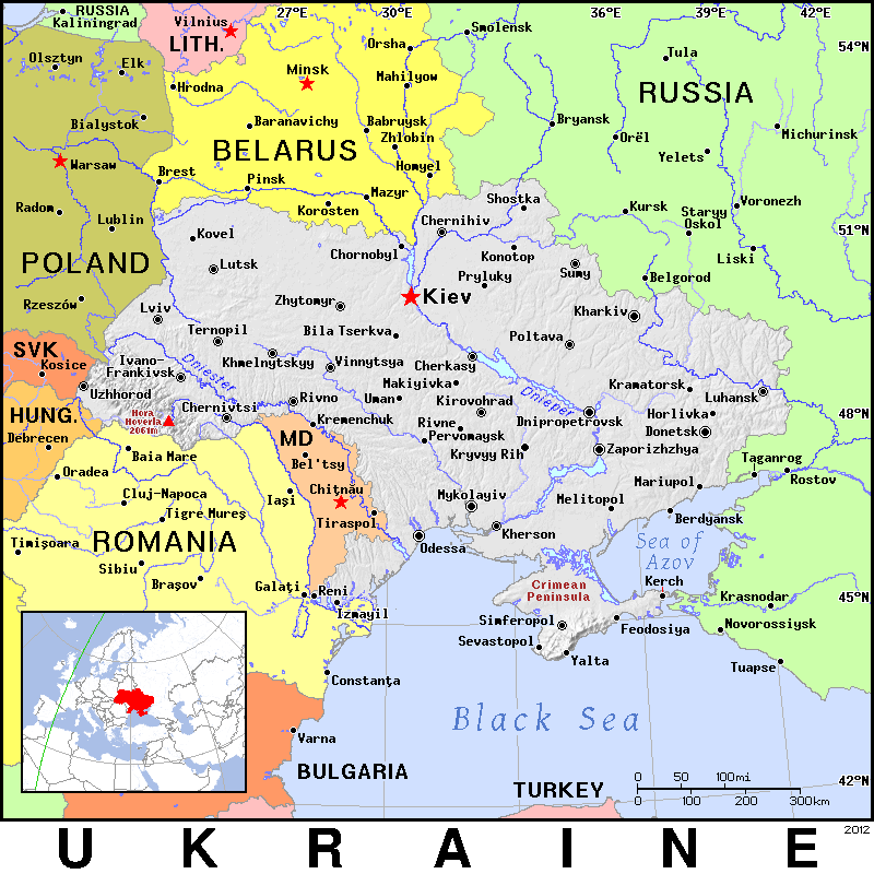 Ukraine detailed