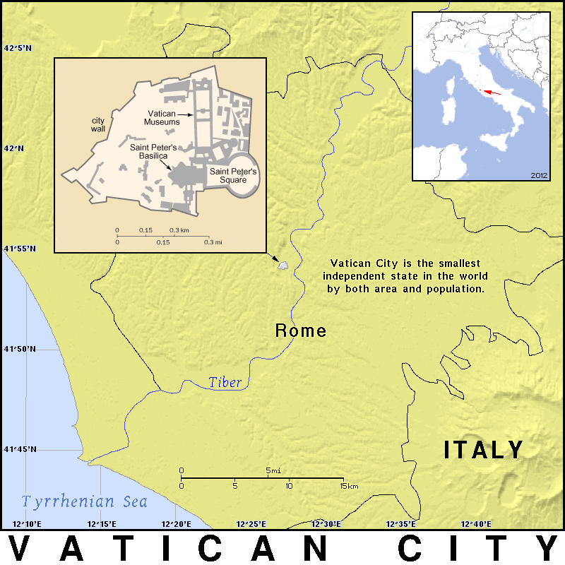 Vatican City detailed