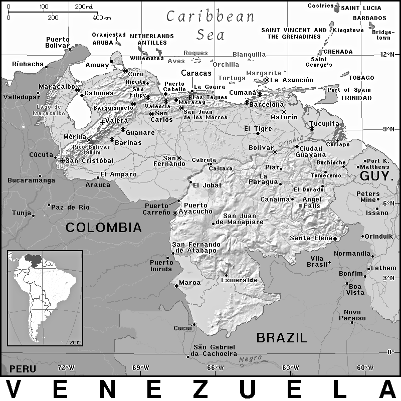 Venezuela BW
