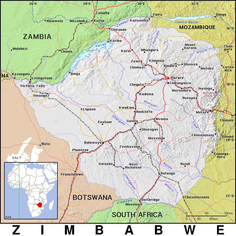 Zimbabwe detailed 2