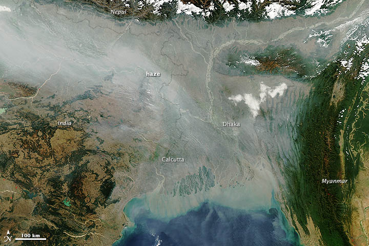 Bangladesh India pollution 20130110