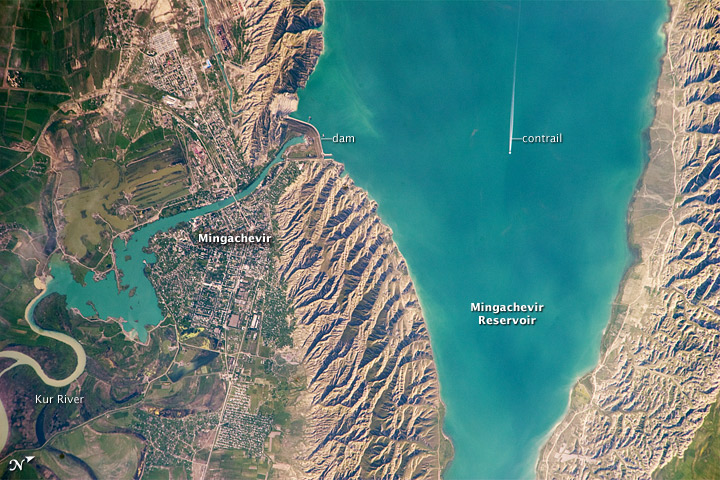 Mingachevir Reservoir  Azerbaijan