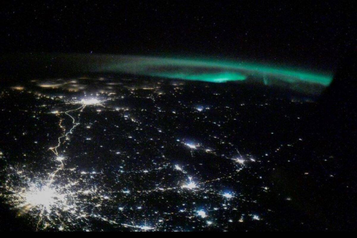 Moscow and Northern Lights