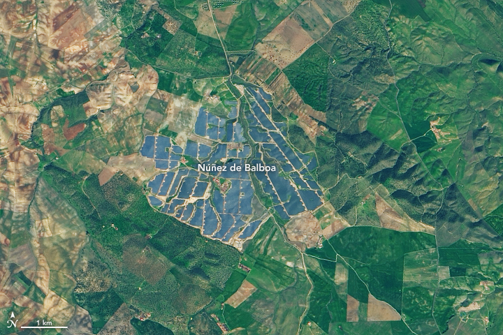 Solar powewr plant  Spain