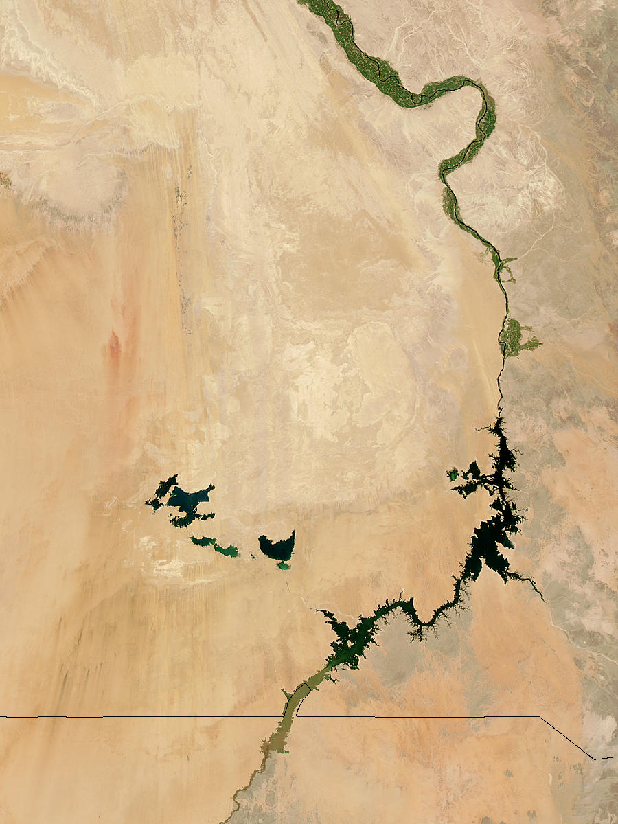 Nasser and Toshka Lakes  Egypt