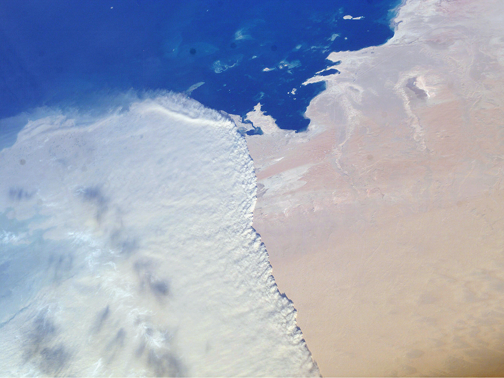 sandstorm in Qatar