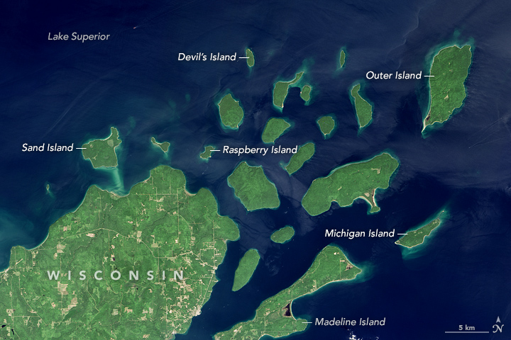 Apostle Islands  Lake Michigan
