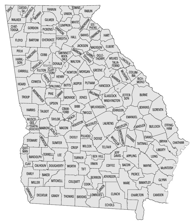Georgia counties