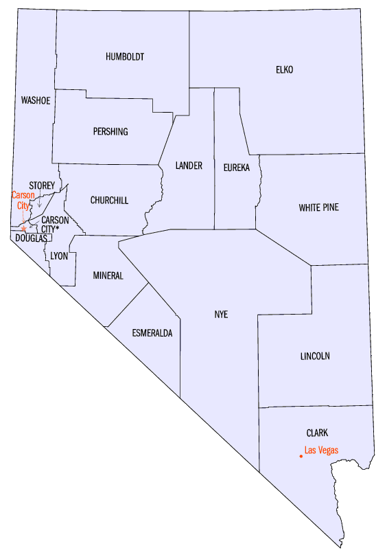 Nevada counties