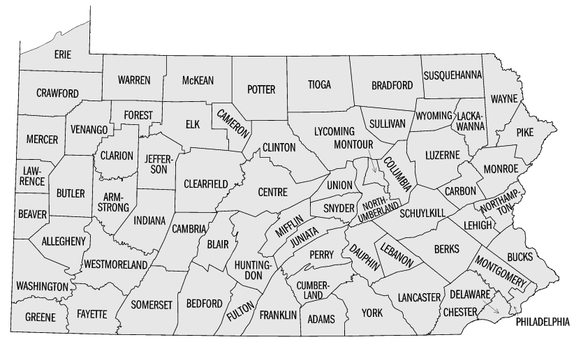 Pennsylvania counties