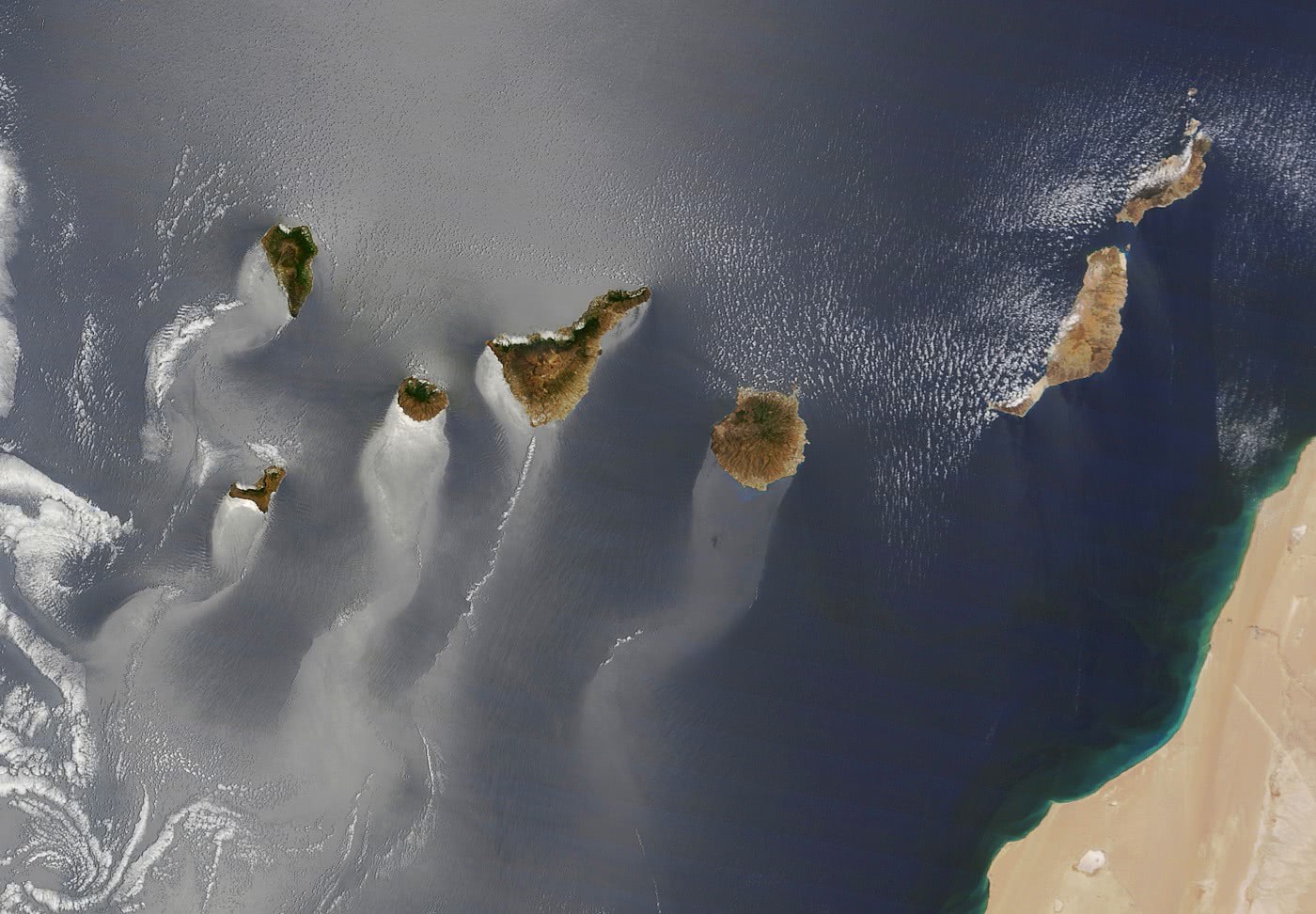 Canary Islands NASA