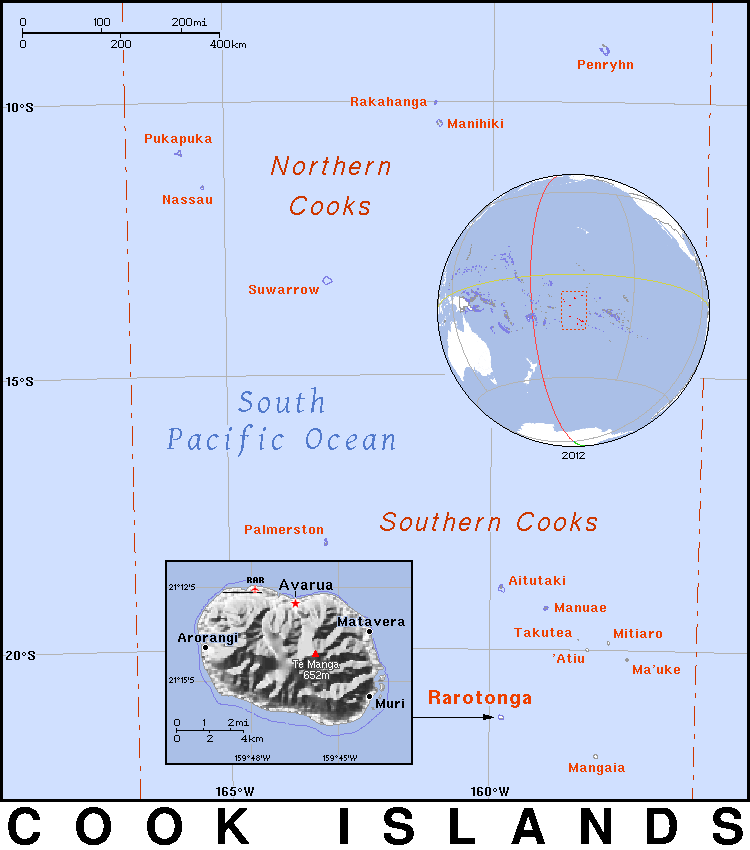 Cook Islands detailed