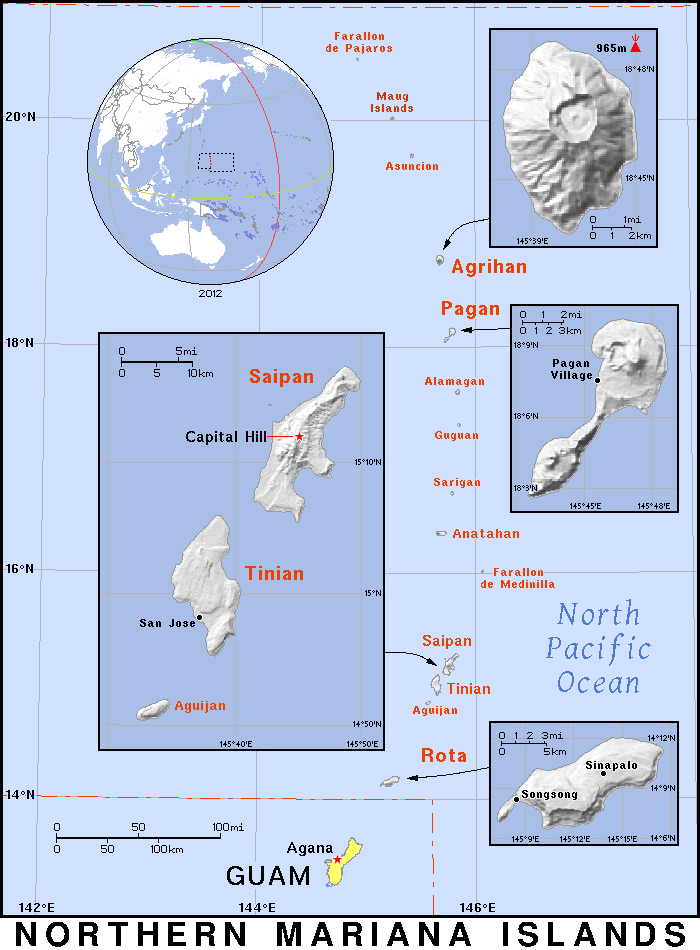 Northern Mariana Islands detailed