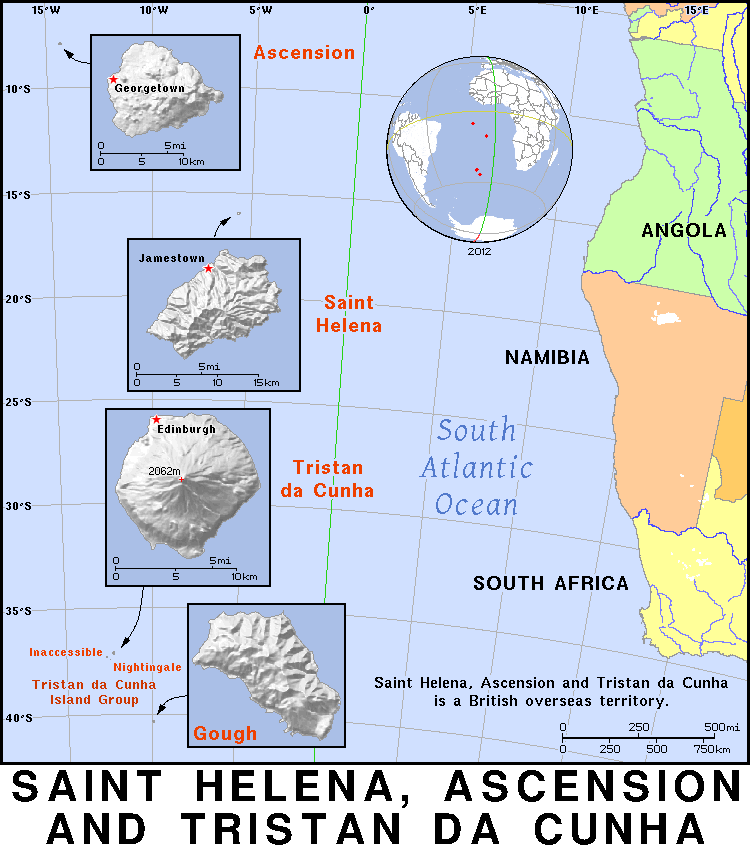 Saint Helena detailed