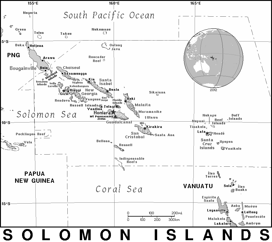 Solomon Islands BW