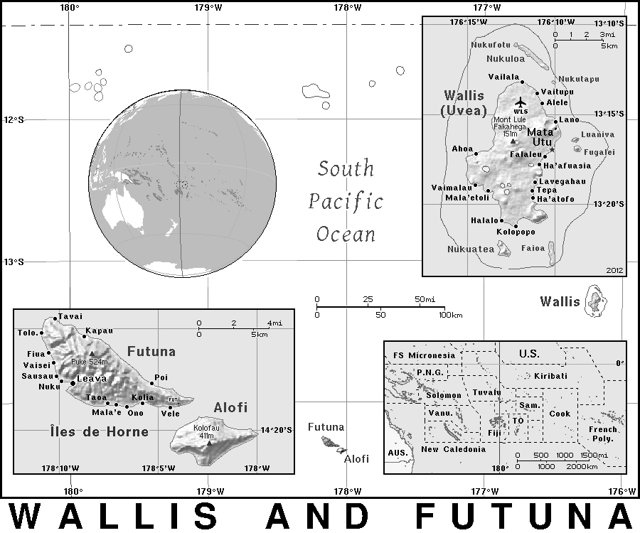 Wallis and Futuna BW
