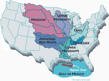 Gulf Mexico watershed