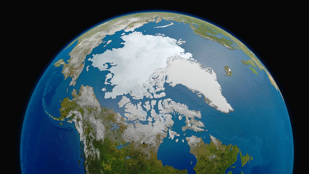 Arctic from space