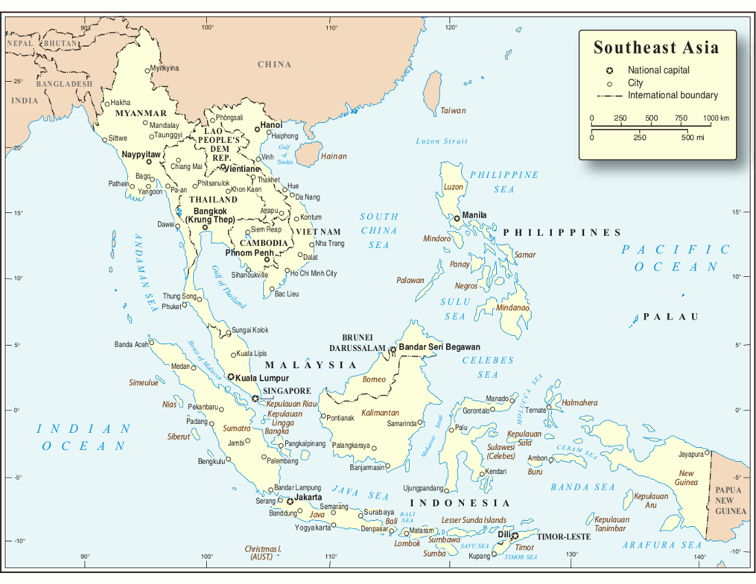 Southeast Asia 2012